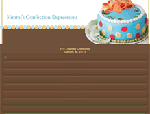 Tablet Screenshot of kimmisconfection.com